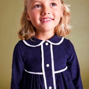 Pepa and company navy corduroy dress